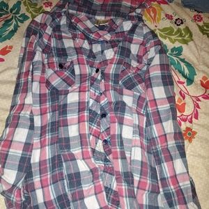 Kids medium flannel